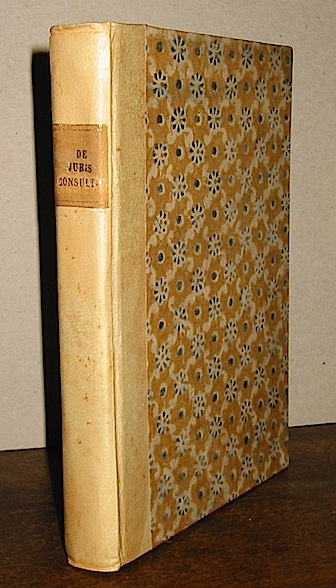 Filippo Timotei Philippi Timotheji De jurisconsulto libri III 1790 Romae ex Officina Giunchiana